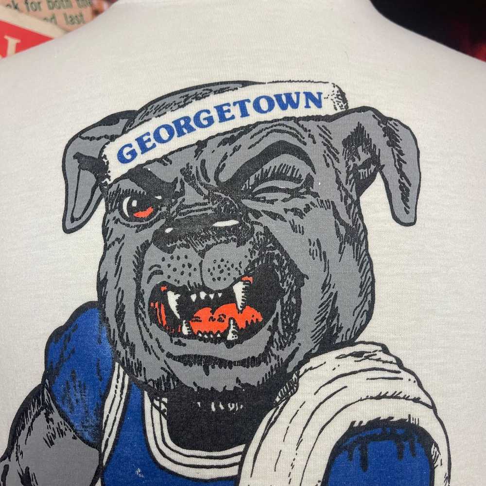 Vintage Vintage Georgetown Hoyas 80s NCAA Basketb… - image 2