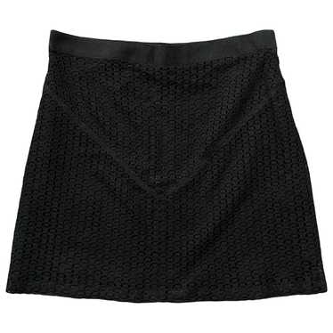 Designer × Made In Usa Wes Gordon Mini Skirt Blac… - image 1