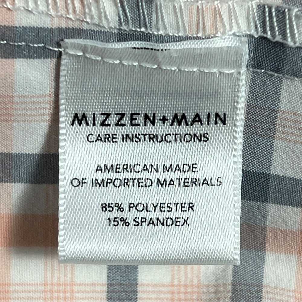 Mizzen+Main Mizzen+Main Mens Trim Fit White Gray … - image 4