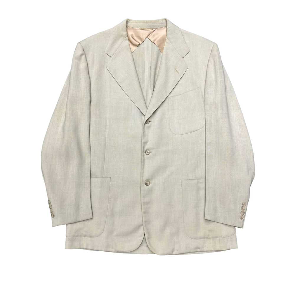 1940s Palm Beach linen summer jacket (L) - image 1