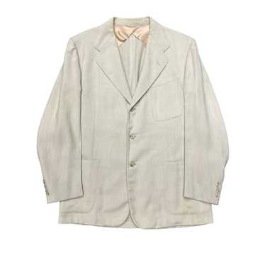 1940s Palm Beach linen summer jacket (L) - image 1