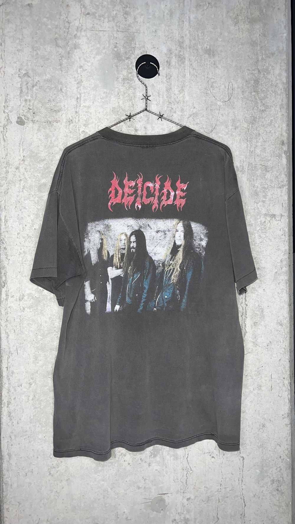 DEICIDE ONCE UPON THE CROSS TEE | BAND PORTRAIT B… - image 2