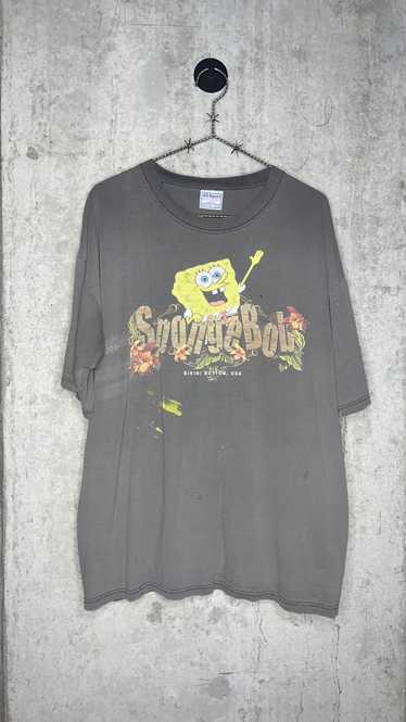 SPONGEBOB SQUAREPANTS BIKINI BOTTOM, USA FADER TEE