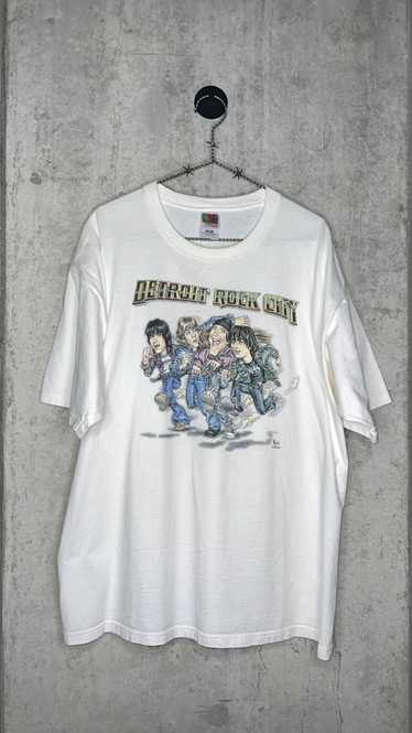 DETROIT ROCK CITY CARICATURE MOVIE PROMO TEE