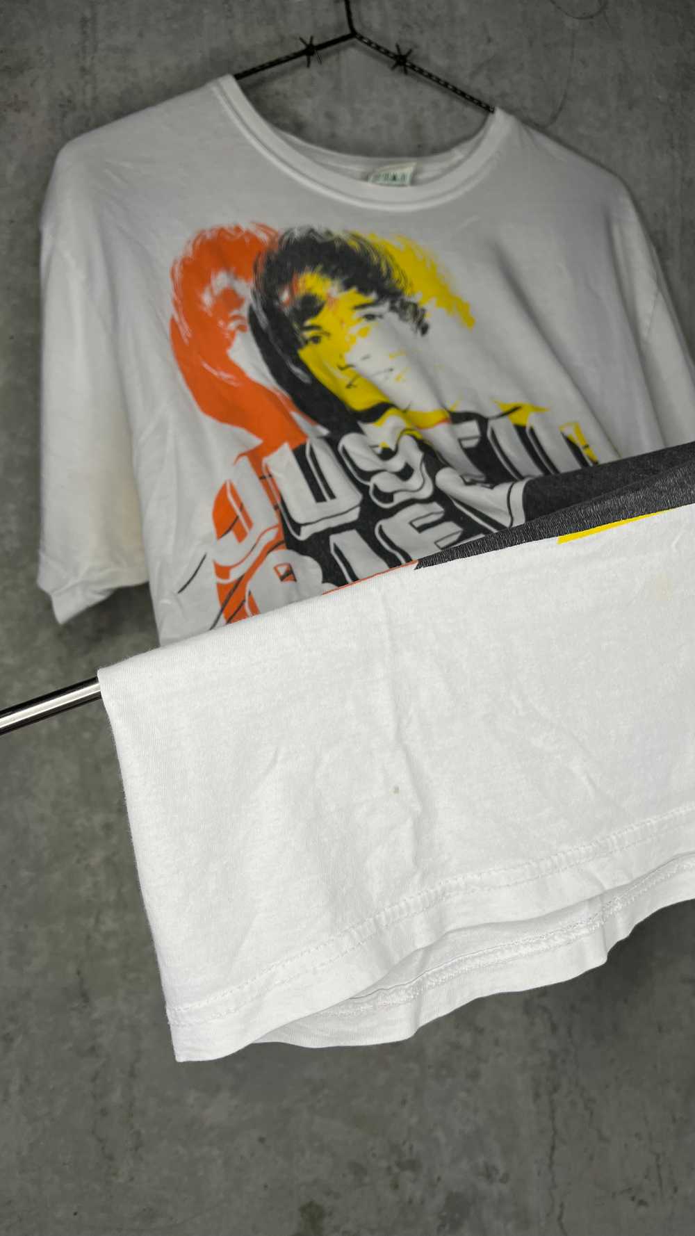 JUSTIN BIEBER WHITE TEE 09’ - image 7