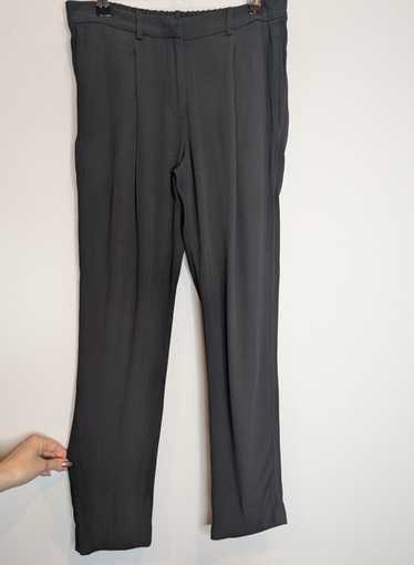 Isabel Marant Mid Rise Tailored Grey Charcoal Pant