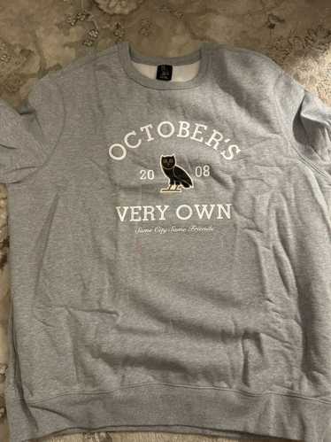 Octobers Very Own OVO grey sweatshirt