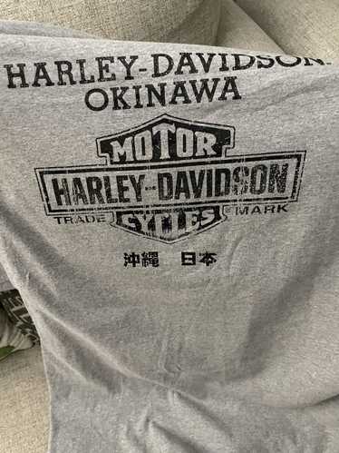 Harley Davidson × Japanese Brand Okinawa tee