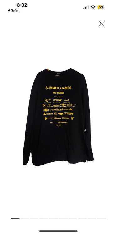 Raf Simons Raf Simons Oversized ‘Summer Games’ Swe