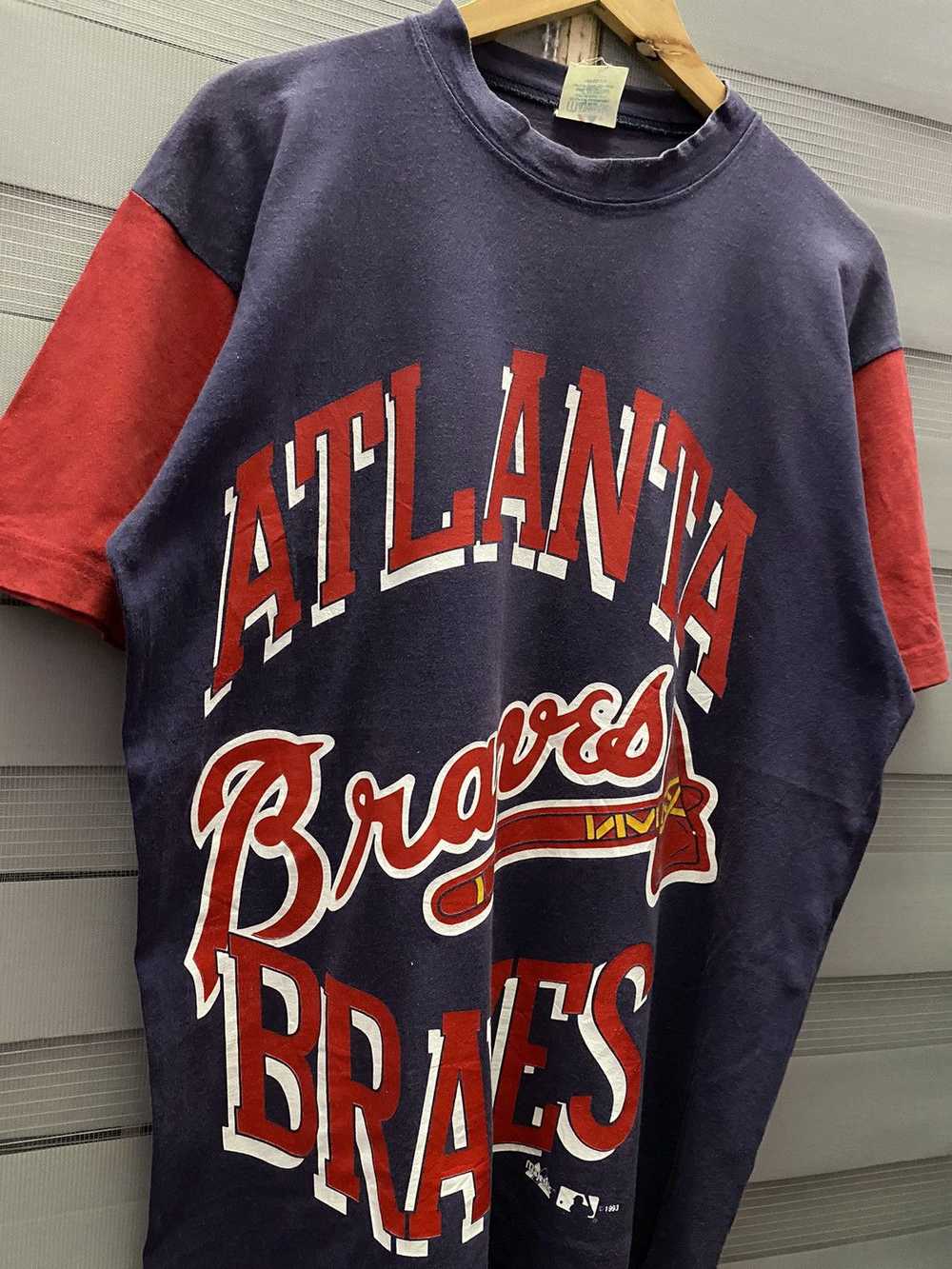 Atlanta Braves × Majestic × Vintage Vintage 1993 … - image 2