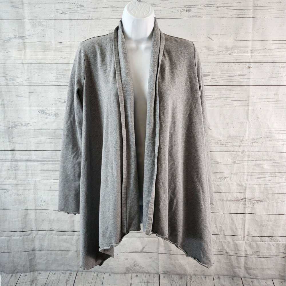 Vintage PureJill Womens Cardigan Sz Small Gray Op… - image 1