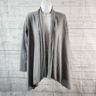 Vintage PureJill Womens Cardigan Sz Small Gray Op… - image 1