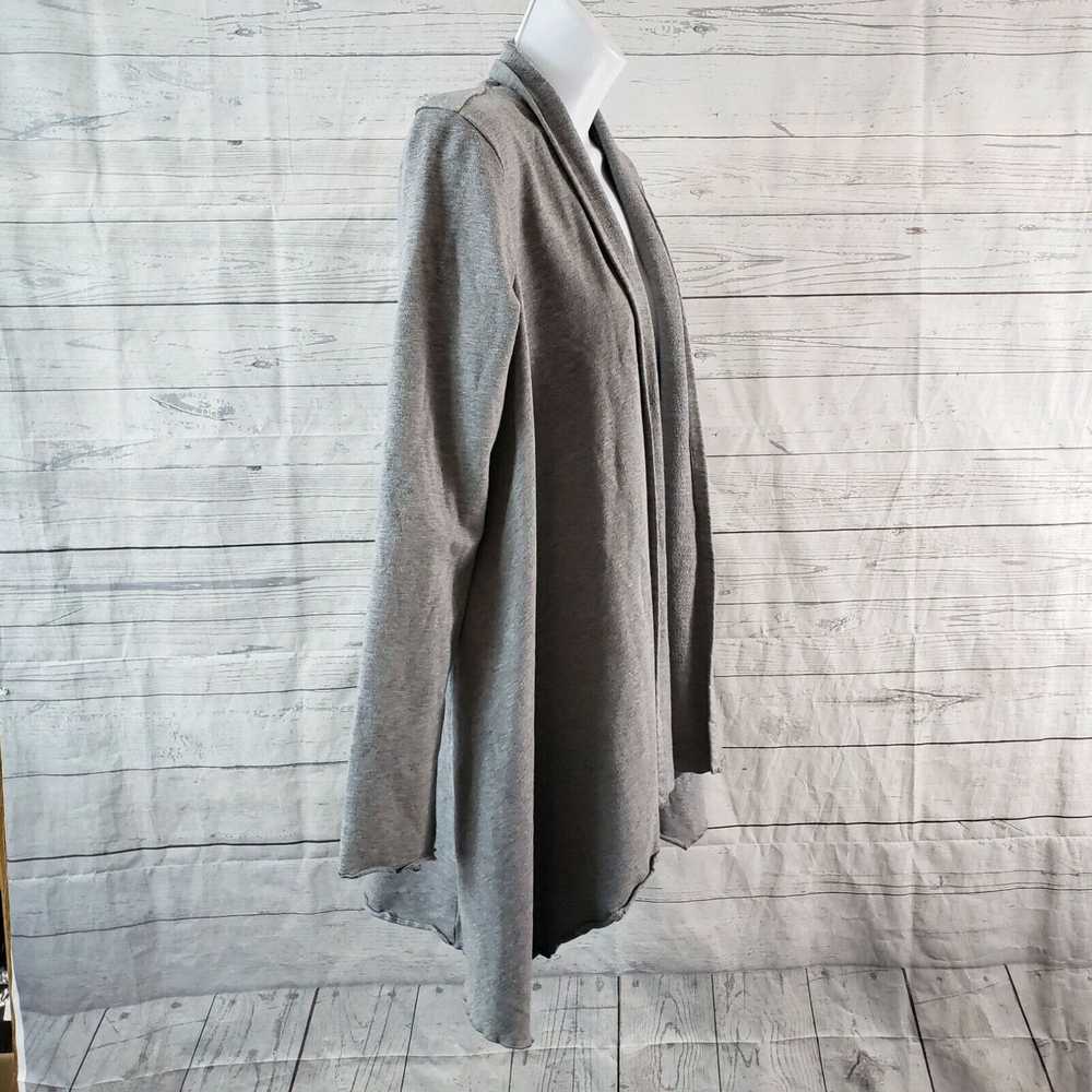 Vintage PureJill Womens Cardigan Sz Small Gray Op… - image 3