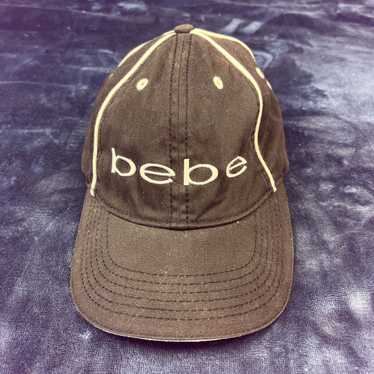 Bebe BEBE Women's OS Black Baseball Hat Cap Logo … - image 1