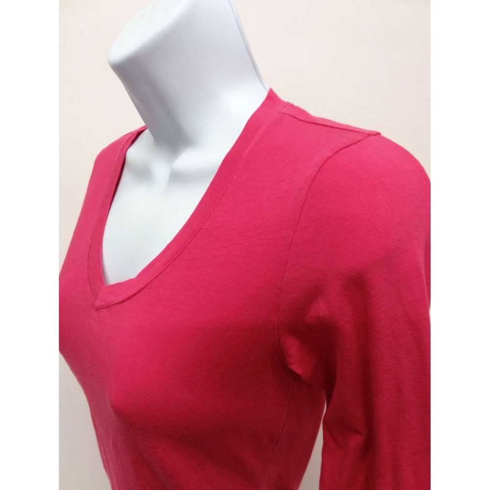 Vintage Essential Fitted Long Sleeve Active Top f… - image 3