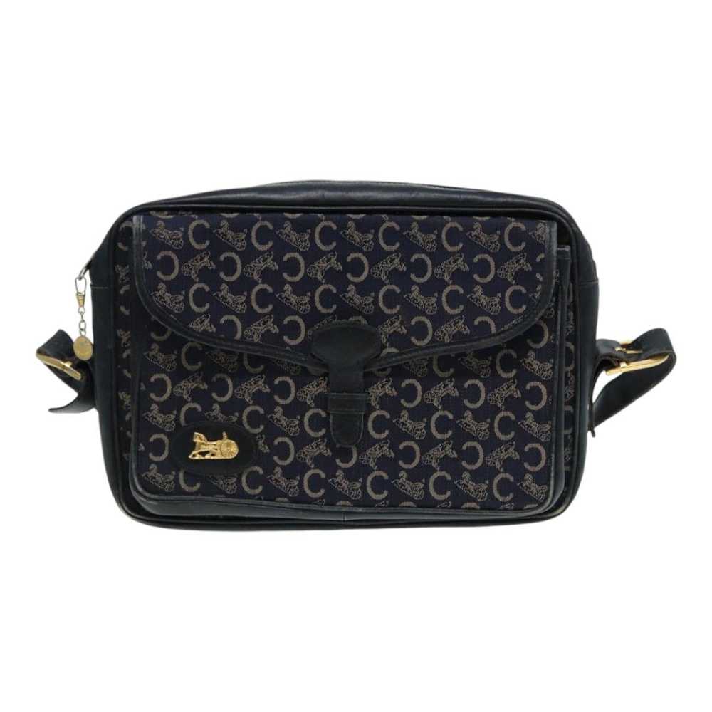 Celine CELINE C saluki Shoulder Bag Navy Auth bs1… - image 2