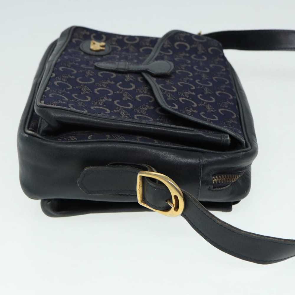 Celine CELINE C saluki Shoulder Bag Navy Auth bs1… - image 4