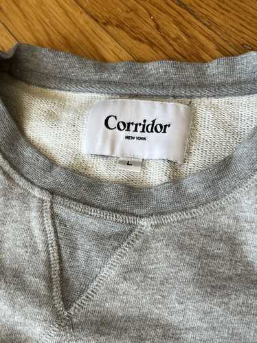 Corridor Grey Melange Loopback Sweatshirt