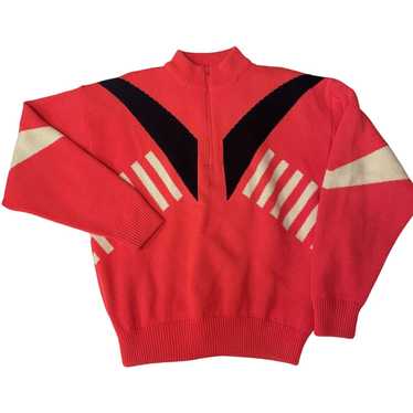 Obermeyer Vtg Obermeyer Sport Pullover SKYING NEON