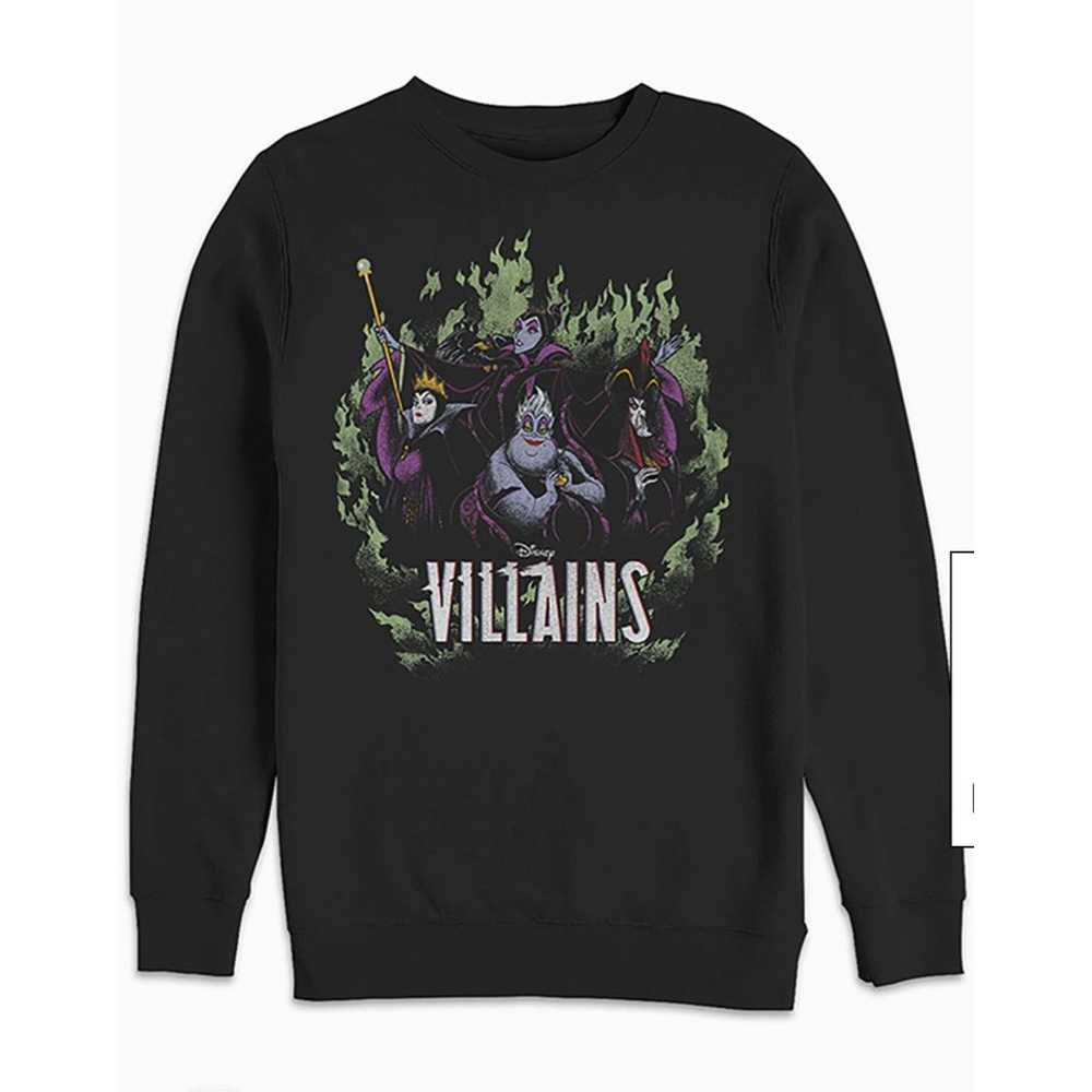 Disney Disney Villains Black Sweatshirt L/G Hallo… - image 1