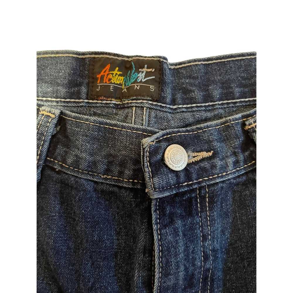 Other 90’s Vintage Action West Denim 14 High Rise… - image 2