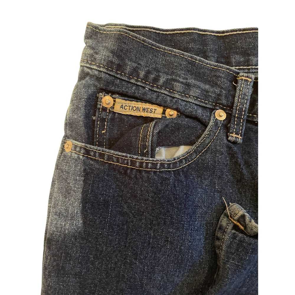 Other 90’s Vintage Action West Denim 14 High Rise… - image 7