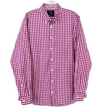 Charles Tyrwhitt Charles Tyrwhitt Pink Plaid Long 