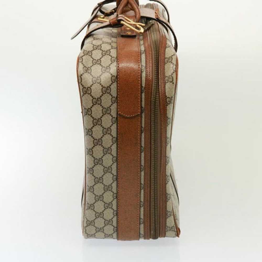 Gucci GUCCI GG Supreme Boston Bag PVC Beige - image 4