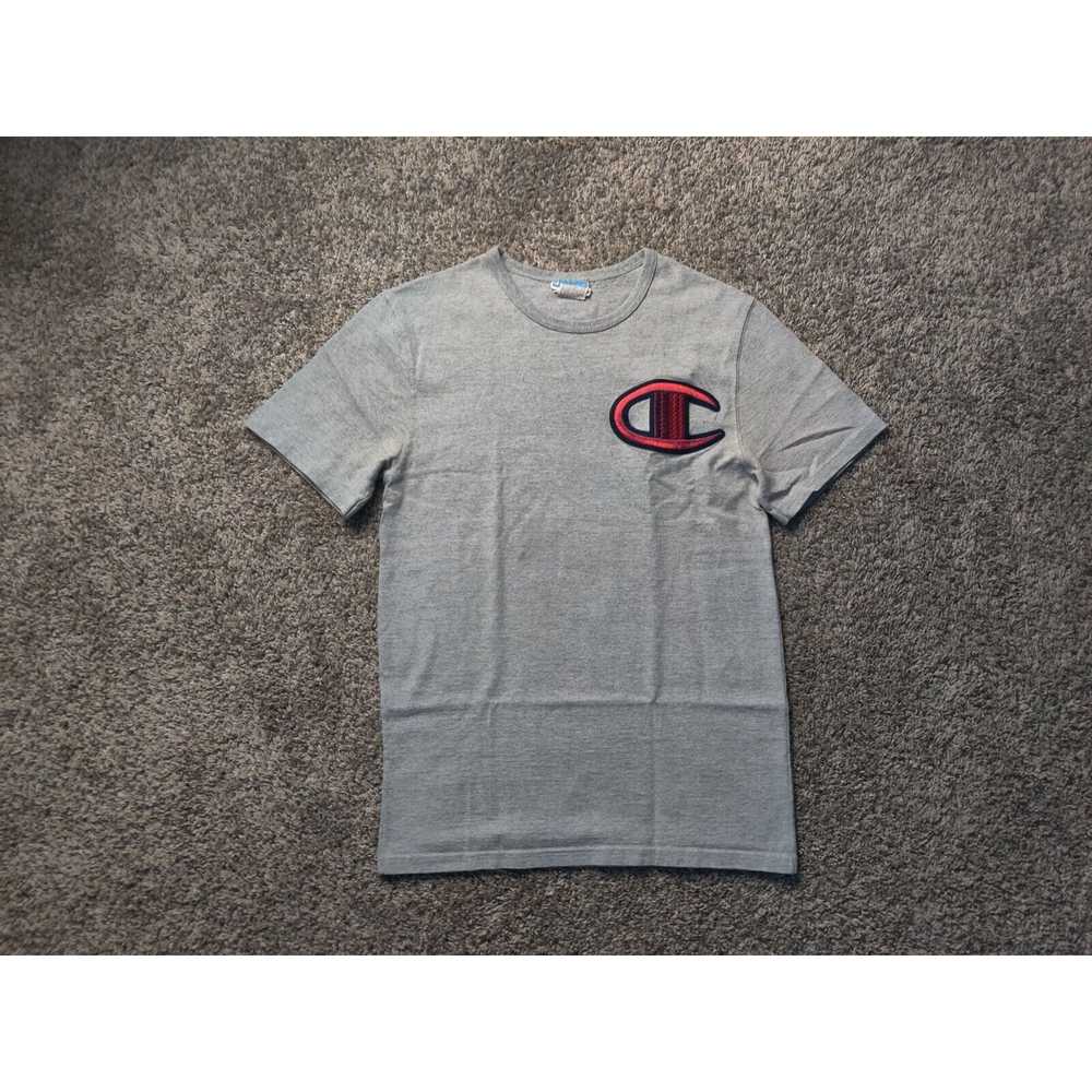 Champion Champion Shirt Adult Mens Small Gray Red… - image 1