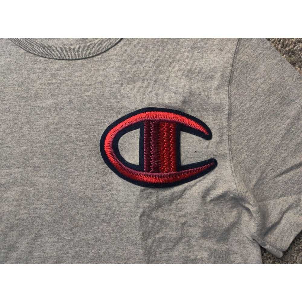 Champion Champion Shirt Adult Mens Small Gray Red… - image 2