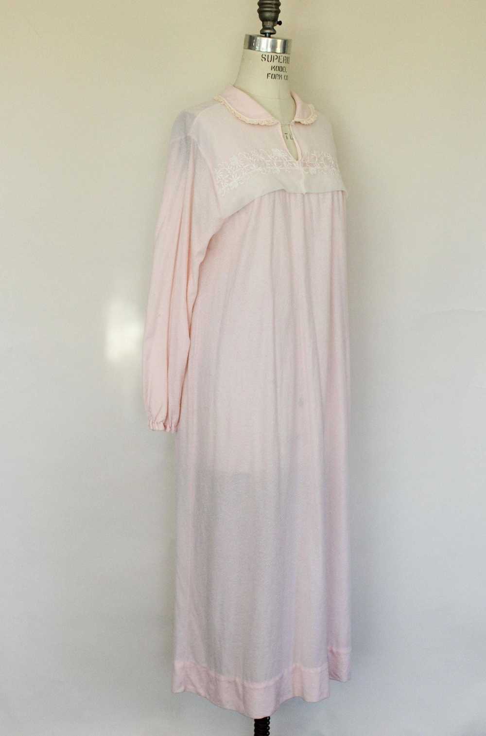 Vintage Vintage 1960s Nightgown, Carol Brent Pink… - image 7