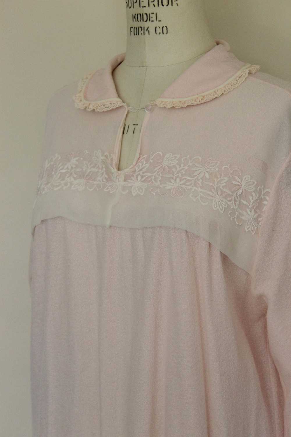 Vintage Vintage 1960s Nightgown, Carol Brent Pink… - image 8