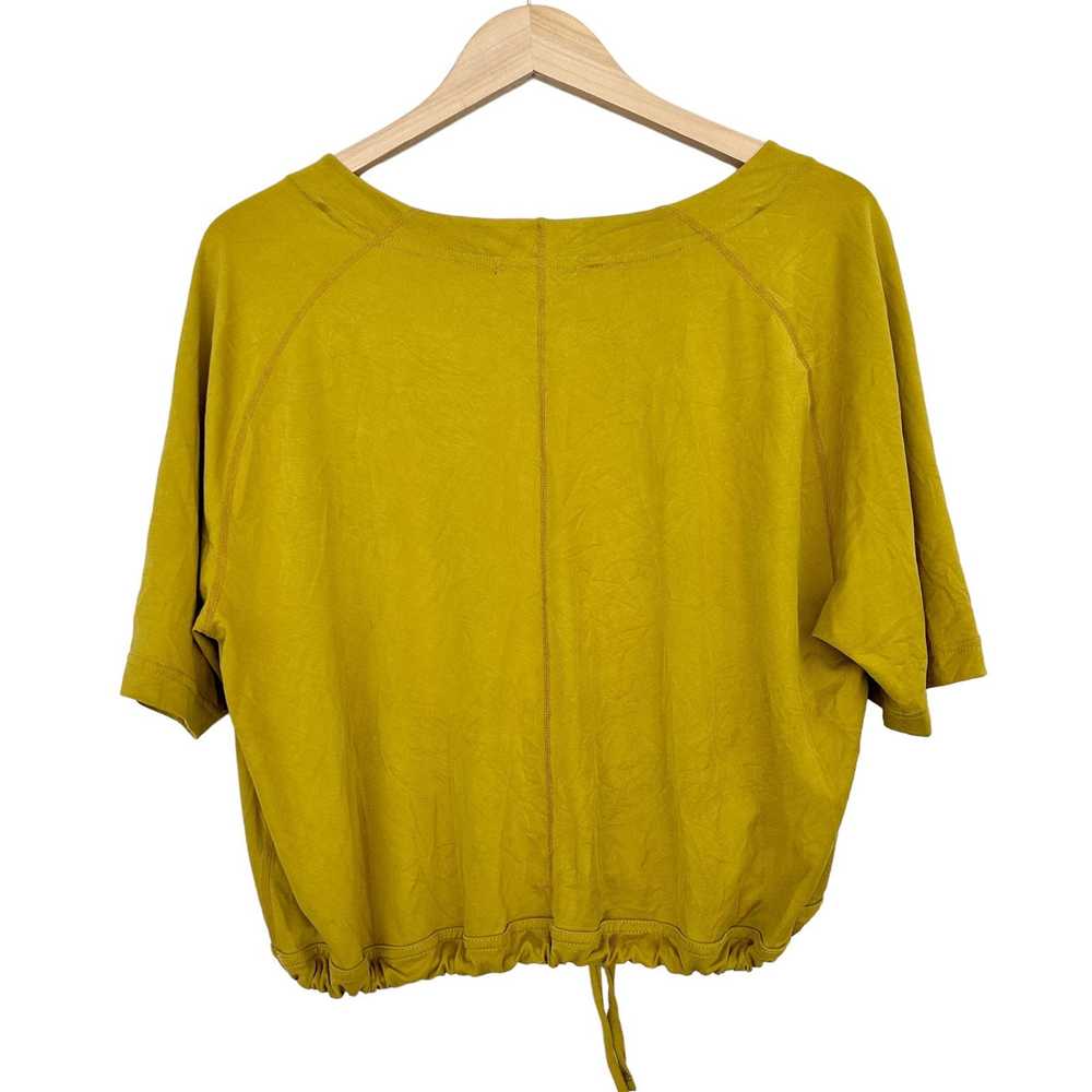 Prana Prana Yellow Narkanda Short Sleeve Shirt Sz… - image 5