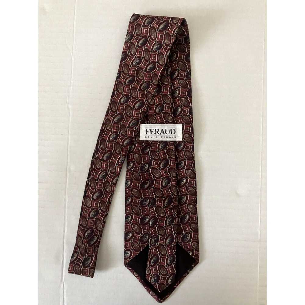 Louis Feraud Louis Feraud Men's Necktie Tie Silk … - image 3