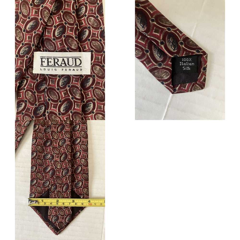 Louis Feraud Louis Feraud Men's Necktie Tie Silk … - image 4