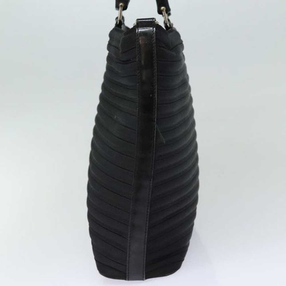 Gucci GUCCI Bamboo Hand Bag Nylon Black 002 1998 … - image 3