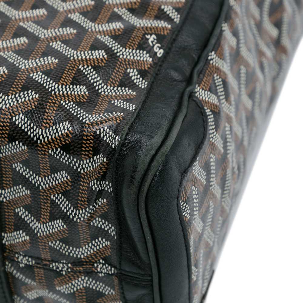 Black Goyard Goyardine Voltaire Satchel - image 12