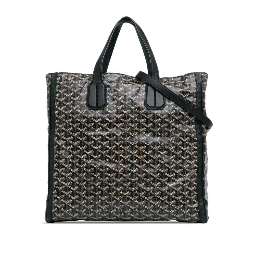 Black Goyard Goyardine Voltaire Satchel - image 1