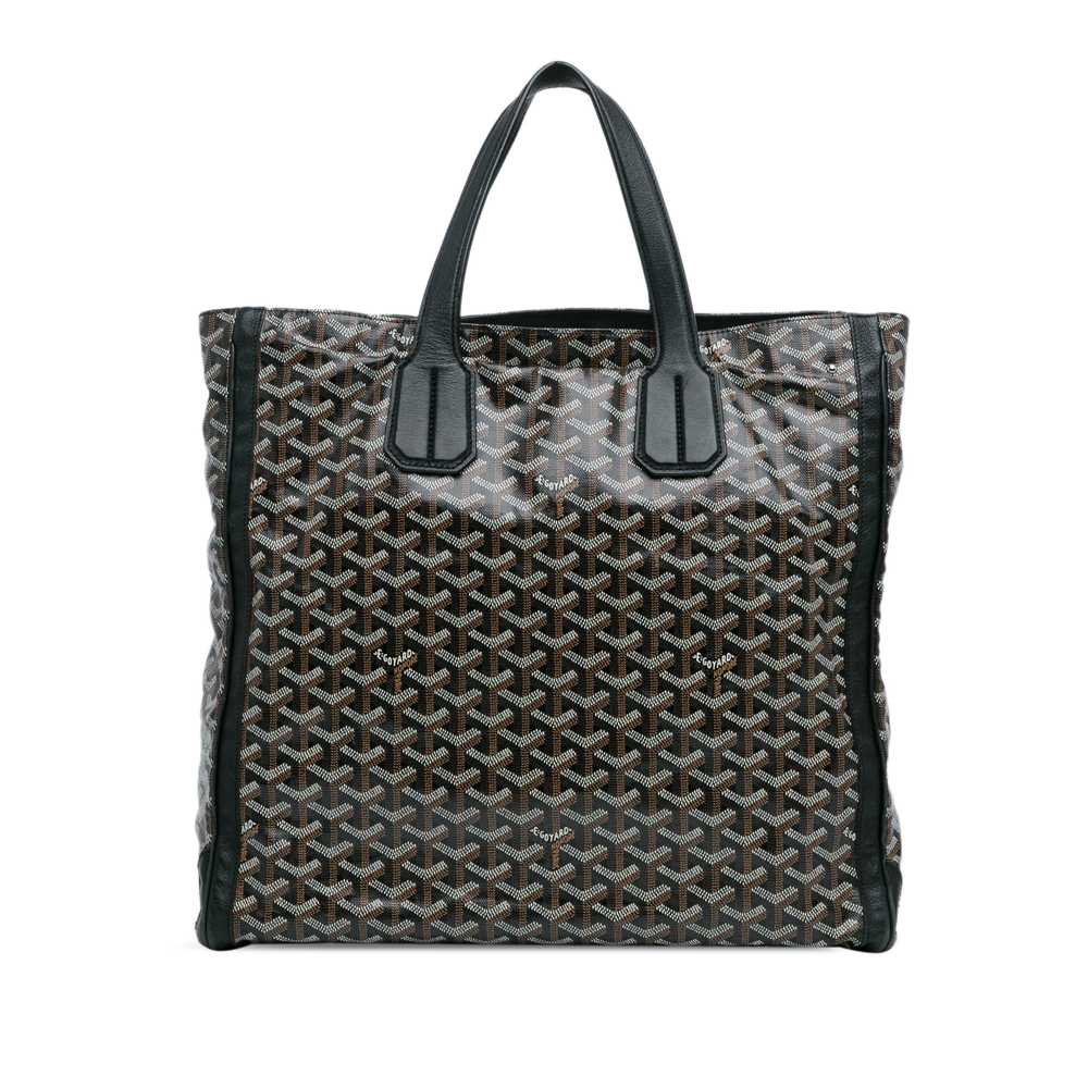 Black Goyard Goyardine Voltaire Satchel - image 3