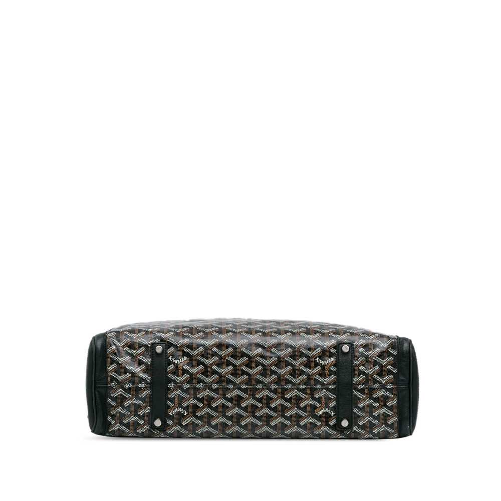 Black Goyard Goyardine Voltaire Satchel - image 4