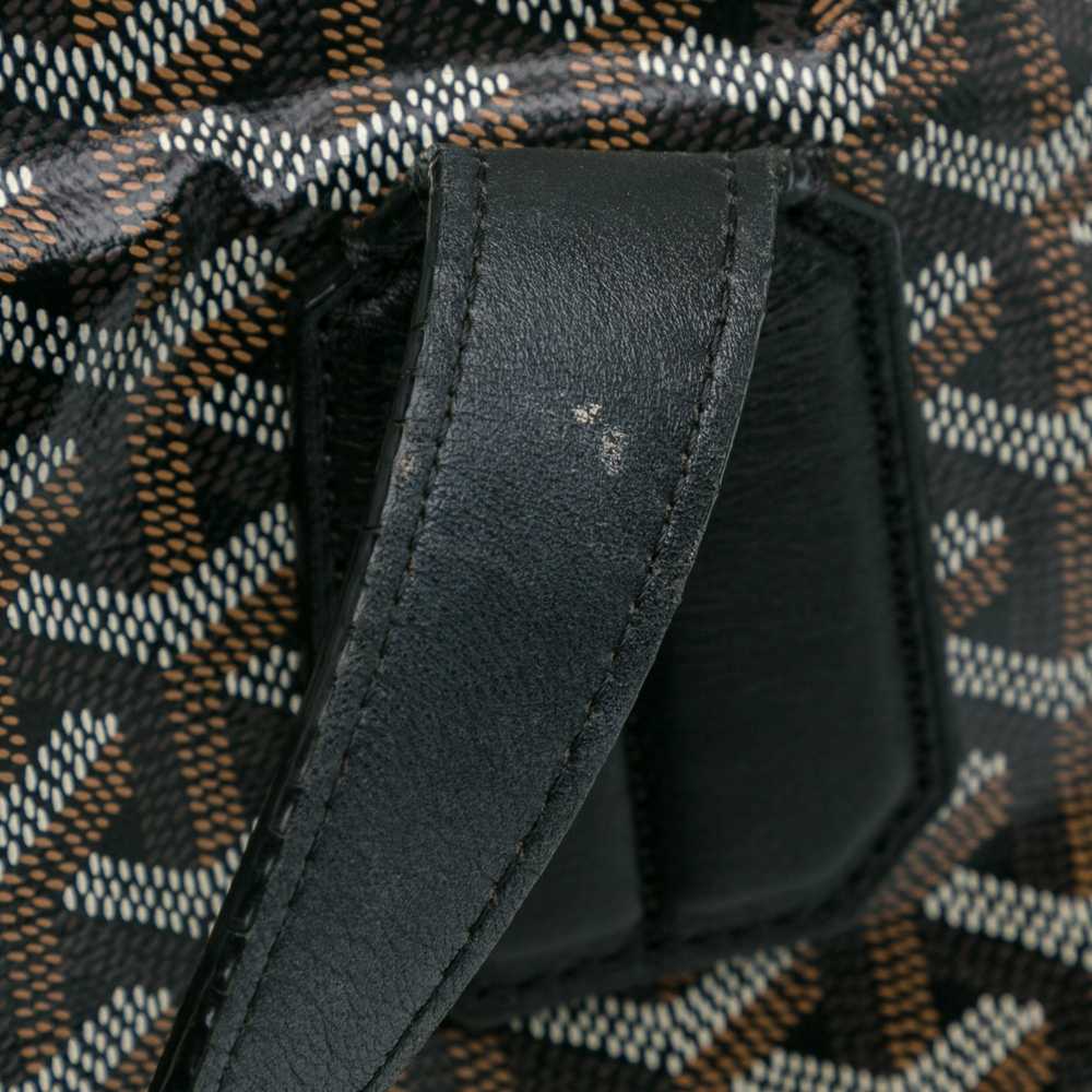 Black Goyard Goyardine Voltaire Satchel - image 8