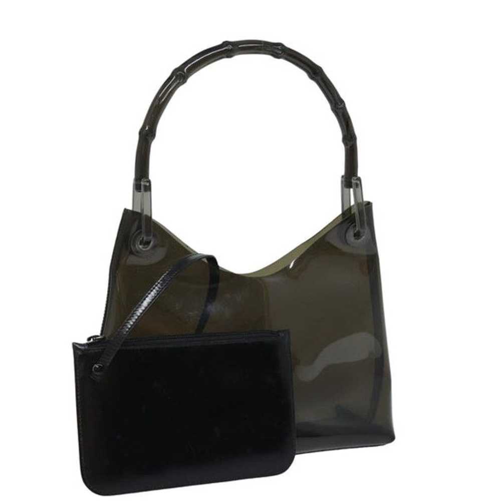 Gucci GUCCI Hand Bag Vinyl Black 001 2058 1883 - image 1