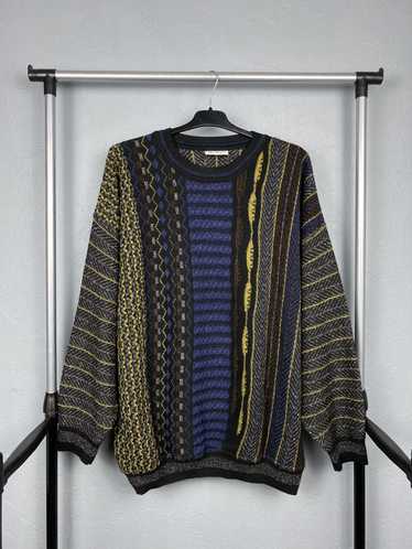 Canadian Sweater × Coloured Cable Knit Sweater × … - image 1