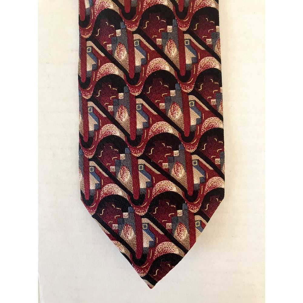 Vintage Bill Kaiserman Men's Necktie Tie Silk Bla… - image 1