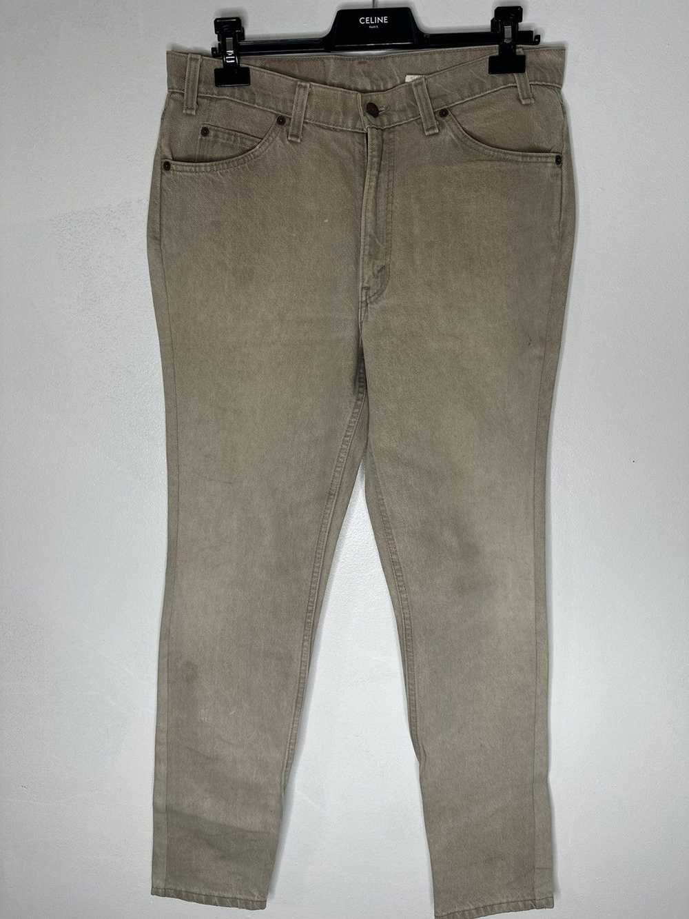 Levi's Vintage Clothing Orange Tab Khaki Denim - image 1