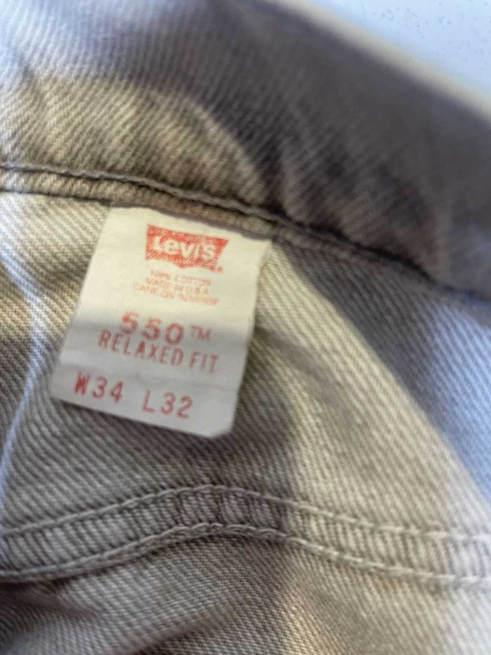 Levi's Vintage Clothing Orange Tab Khaki Denim - image 5