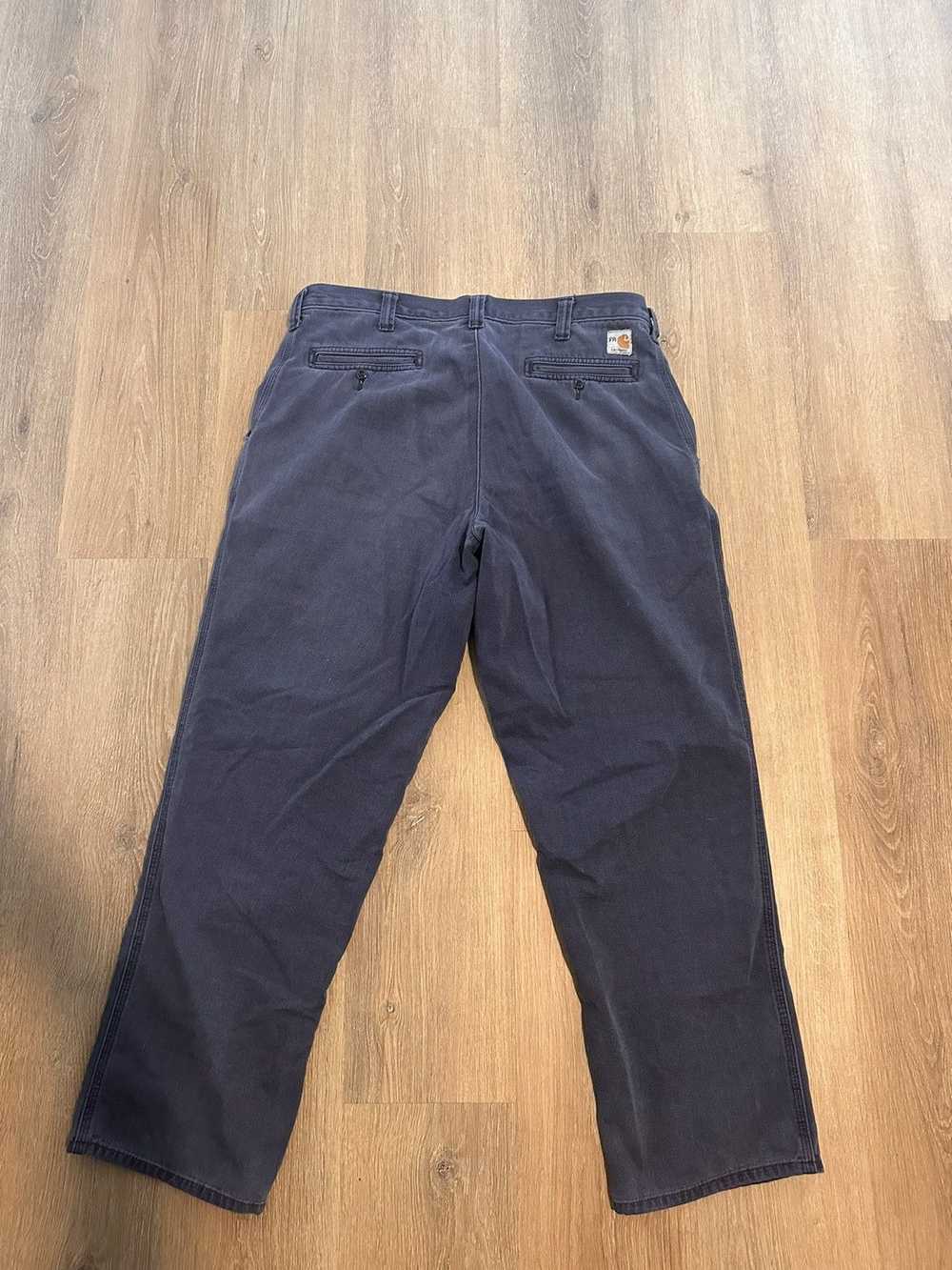 Carhartt × Vintage Navy Blue Carhartt Pants - image 2