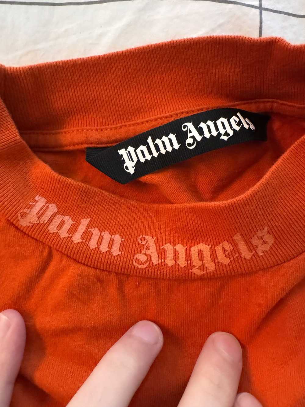 Palm Angels Palm Angels Long Sleeve Glitter Mock … - image 1