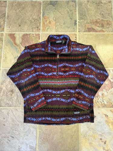 Patagonia × Vintage 1997 Patagonia Aztec Quarter Z