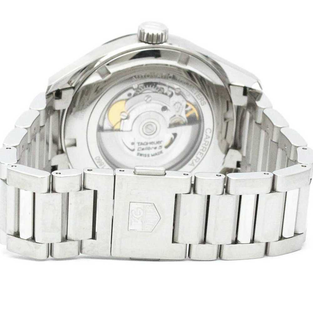 Tag Heuer Polished TAG HEUER Carerra Caliber 5 Da… - image 5